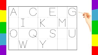 Abc tracing and colouring| Alphabet tracing| Abc song