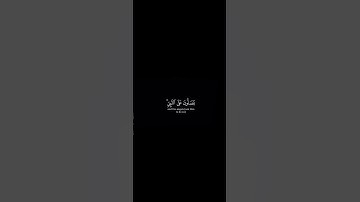 القارئ ياسر الدوسري || ان الله وملئٰكته يصلون على النبي || كروما سوداء || #قرآن
