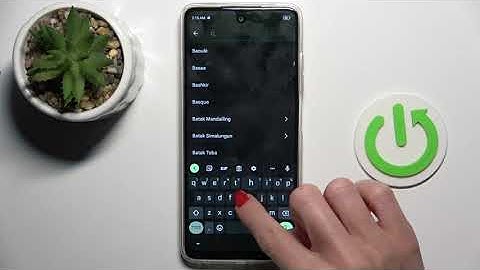 How to Change Keyboard Language on TECNO Spark 20C