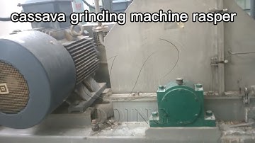 High efficiency cassava grinding machine cassava rasper grater