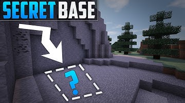 Minecraft: How To Build A Secret Base Tutorial (#3)