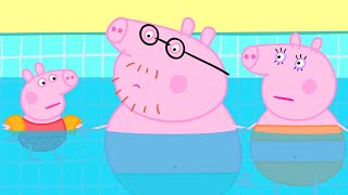 Vignette de la vidéo "Swimming with Peppa and George"