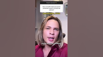 Como INVESTIR na BOLSA DE VALORES - THIAGO FINCH