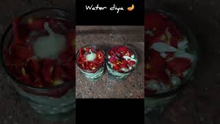 Diy water diye 🪔🌸# Diwali decoration #festival#shorts#liked#subscribe
