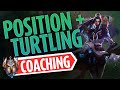 Gold ADC Learns how to Position and turtle - Challenger LoL Coaching