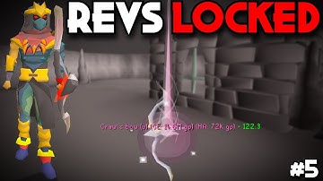 Getting 99 Range Only In The Rev Caves | OSRS | #5