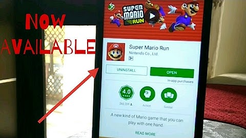 Install Super Mario Run on any Android Device