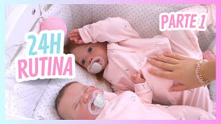 24h con mis BEBÉS REBORN Kiraz y Caeli | PARTE 1