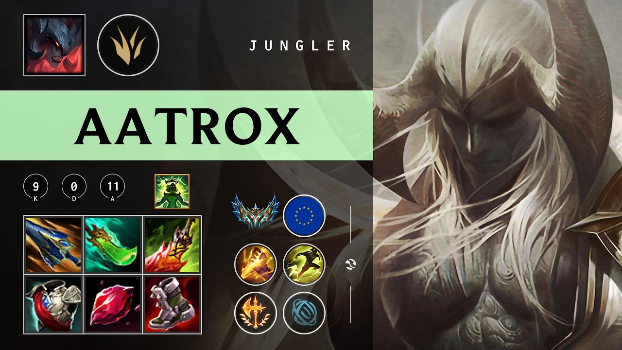 Aatrox Jungle vs Xin Zhao - EUW Challenger Patch 26.04