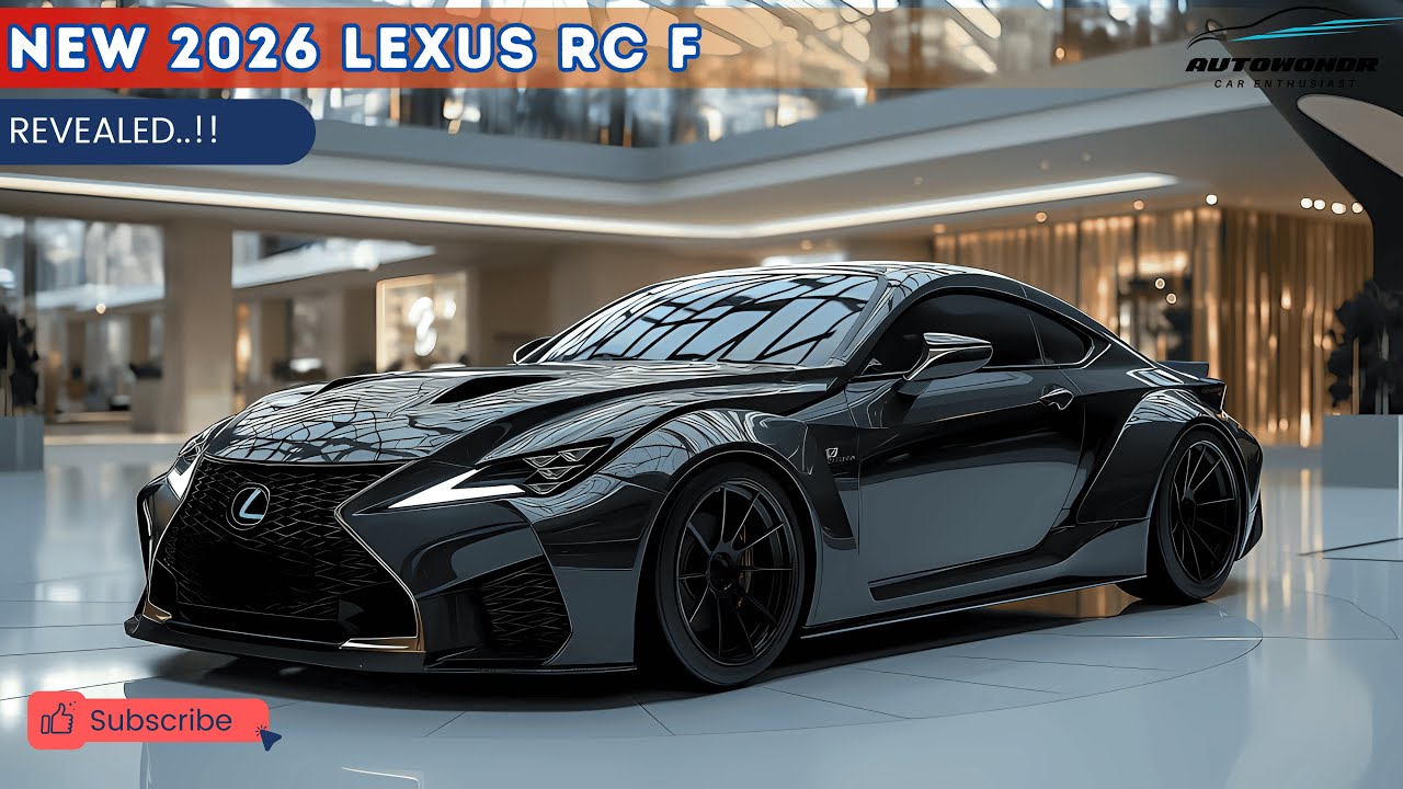 New 2026 Lexus RC F – The Beast Returns with More Power..! - YouTube
