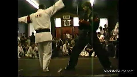 1986 Troy Trudeau and Keith Kirk sparring match