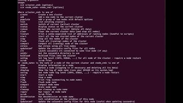 Cassandra Cluster Manager Screencast