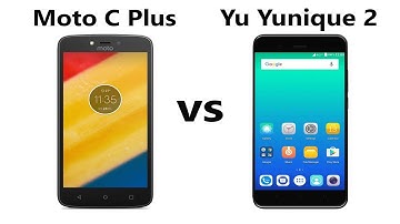 Moto C Plus vs Yu Yunique 2 - Comparison, Speed Test, Camera Test
