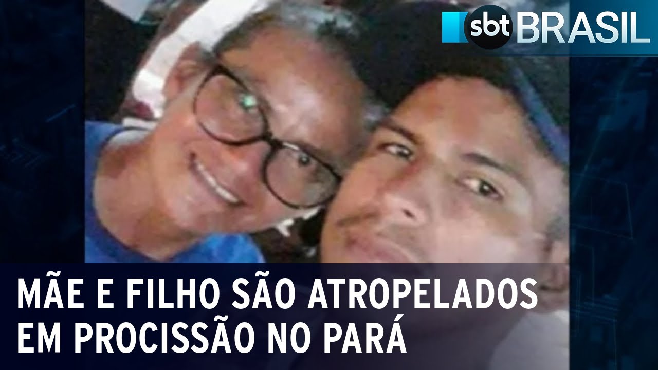 Mãe e filho são atropelados em procissão no Pará | SBT Brasil (05/12/22)