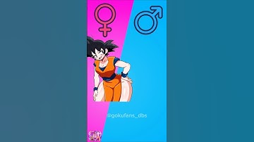 Dragon ball Character in Gender Bender Swap #shorts #goku #dbs #dragonball
