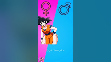 Dragon ball Character in Gender Bender Swap #shorts #goku #dbs #dragonball