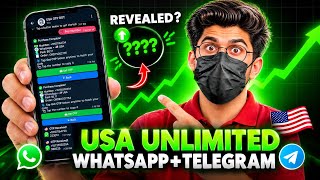 Get USA Number 🔥 WhatsApp & Telegram OTP | Unlimited Numbers 2026 screenshot 1