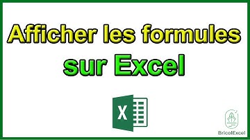 Comment afficher les formules sur Excel