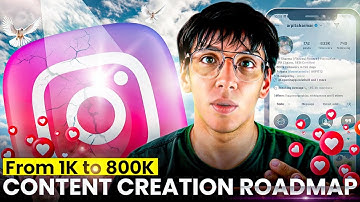 1k to 800k Followers in 150 Days (Content Creation Roadmap)