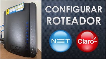 Como configurar o roteador da NET / CLARO - Wifi Plus 120 e 240 megas | Arris TG1692