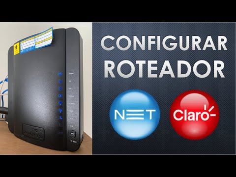 Como configurar o roteador da NET / CLARO - Wifi Plus 120 e 240 megas | Arris TG1692