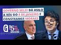 Mais uma vergonha internacional: Argentina concede asilo a condenado por Moraes | 15 MINUTOS