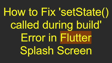 How to Fix 
