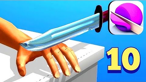 ✅ASMR Slicing Part-10 In New Levels Game Mobile Walkthrough All Trailer Gameplay iOS,Android