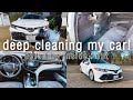 come clean my car with me! | detailing my car inside and out