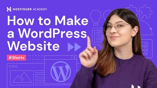 How to Make a WordPress Website #shorts screenshot 3