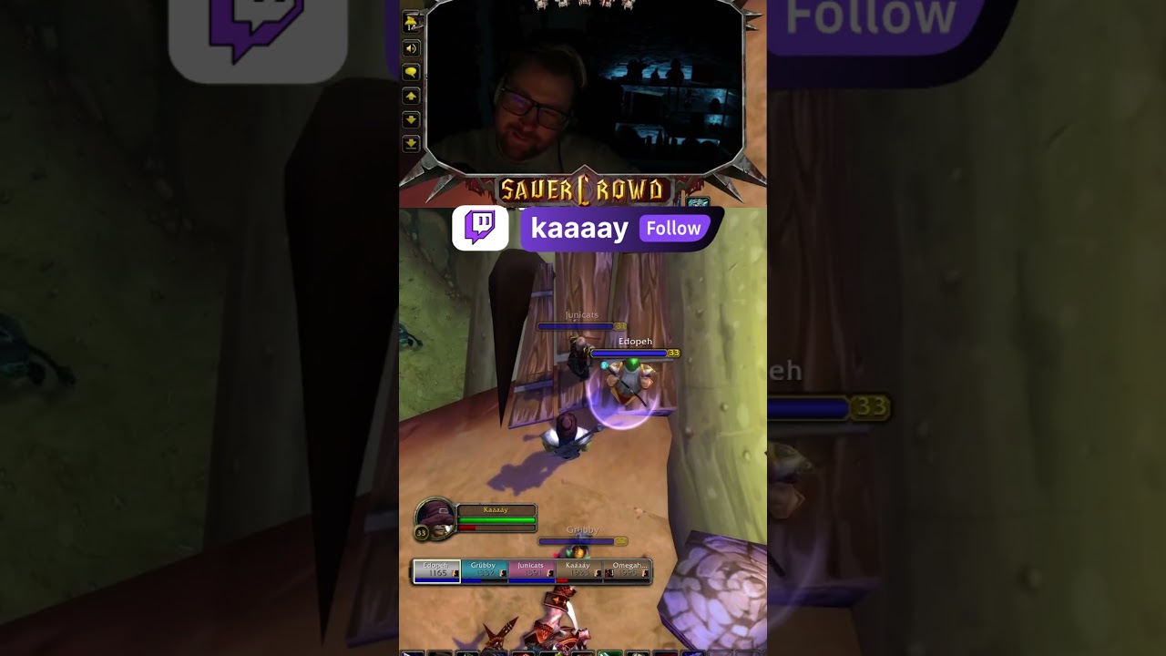 Twitch: kaaaay #streamer #shorts #twitch #worldofwarcraft #sauercrowd #wow #wowclassic #gaming