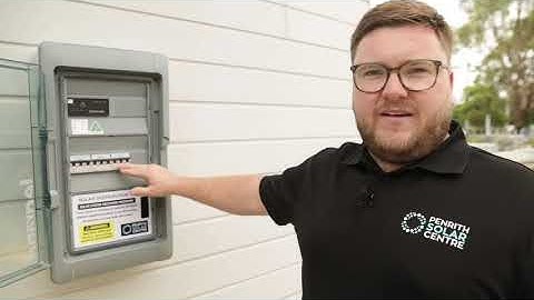 How A Microinverter System Works -  Switch On/Off, iBoard, Monitoring