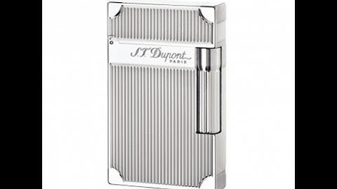 Bật lửa S.T.Dupont  kẻ chặt 4 góc màu bạc | Deva.vn | Giá 750.000 Đ