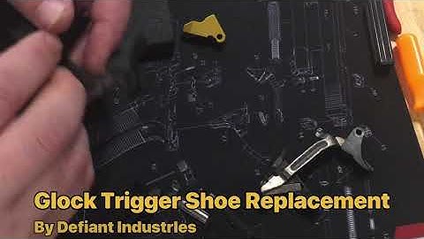 Glock Trigger Shoe Replacement (EASY) DIY Custom Work