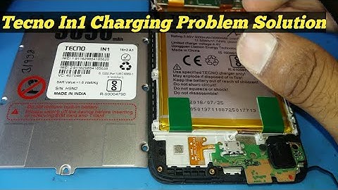 Tecno In1 Charging Ways Jumper Solution || Charging Solution