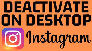 How to Deactivate Instagram Account on Desktop, PC, or Chromebook   2024