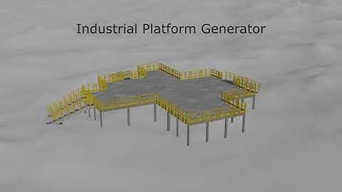 Industrial generators houdini sidefx - procedural modeling