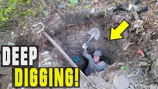 How Deep Does This Dump go | Northern Ontario Antique Bottle Digging
