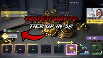 Tier 50 in UNDER 8 HOURS! FASTEST METHOD to LEVEL UP Battle Pass COD Mobile! Fast Battle Pass XP