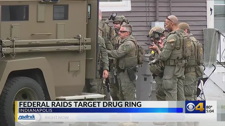 19 charged, 3 at large after ATF and DEA raids across Indianapolis by U.S. district attorneys