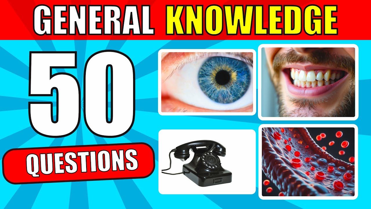 50 General Knowledge Quiz Questions, Fun GK Quiz with Answers