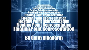Assembly Language Lec7: Floating Point Representation
