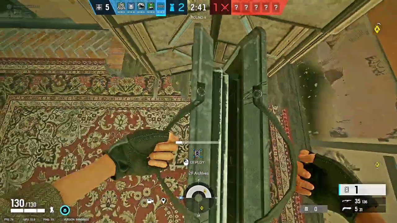 Tom Clancy's Rainbow Six  Siege trick shot clip