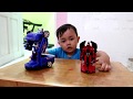 athar unboxing mainan anak robot transformer