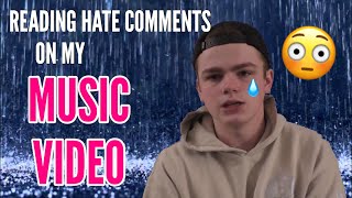 READING HATE COMMENTS ON MY MUSIC VIDEO! (People are mean..)