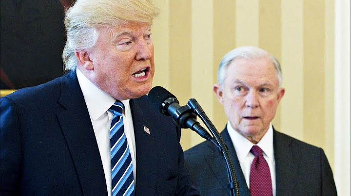 Trump Trashes His Own Attorney General. Again.