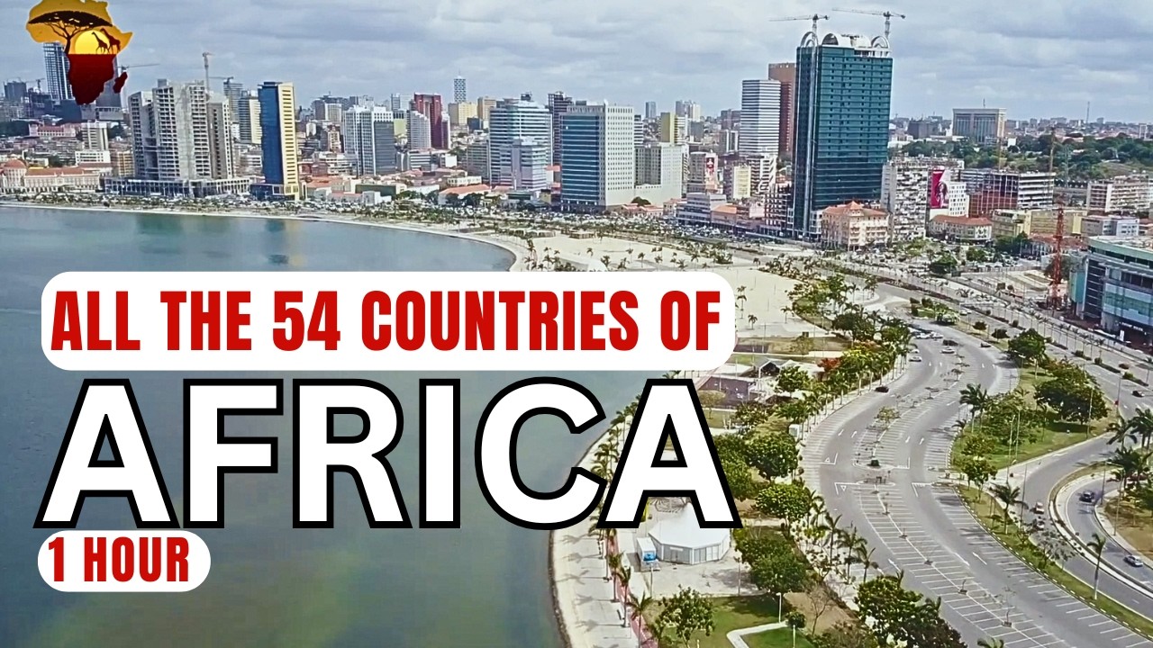 Discover ALL 54 Countries of AFRICA: 1 HOUR Traveling Each African Country