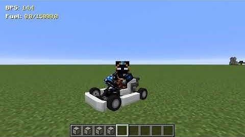 are you still running in minecraft? vehicle mod