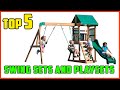 TOP 5 Best Swing Sets and Playsets 2025 | Backyard Boredom? SOLVED! Try These Best Swing Sets and