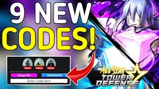 ⚠️New⚠️ All Star Tower Defense Codes 2024 - Roblox All Star Tower Defense Codes 2024